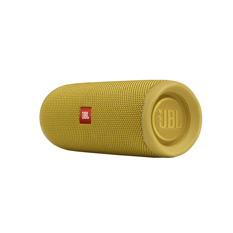 JBL Flip 5 - Mustard Yellow - Portable Waterproof Speaker - Detailshot 3 image number null